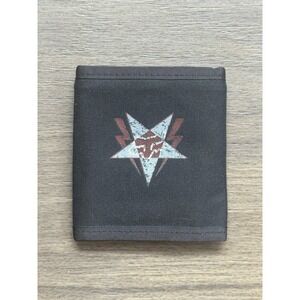 Y2K Fox Racing Black Wallet‎